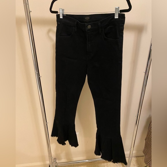 Citizens of Humanity black flare jeans - Picture 6 of 7